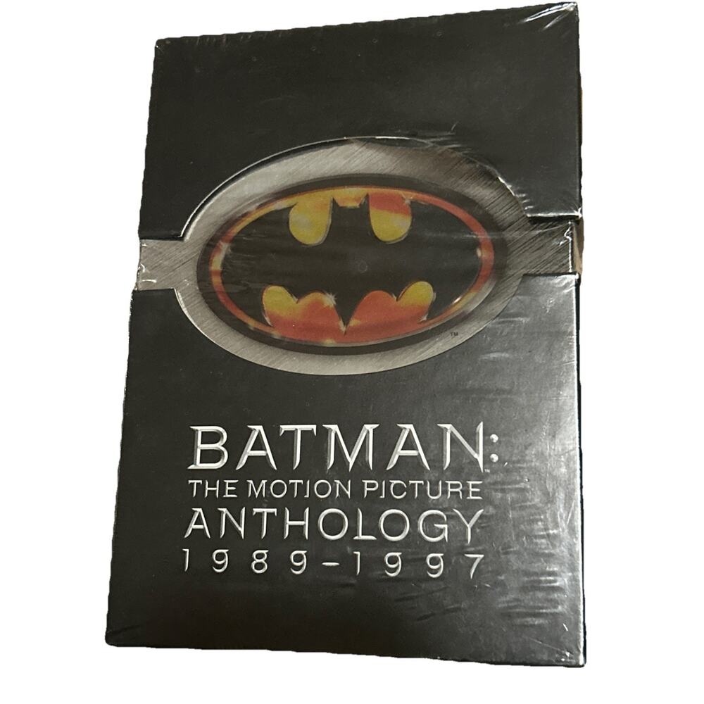 Warner Bros Batman Motion Picture Anthology 1989–1997 8-Disc DVD Set Sealed
